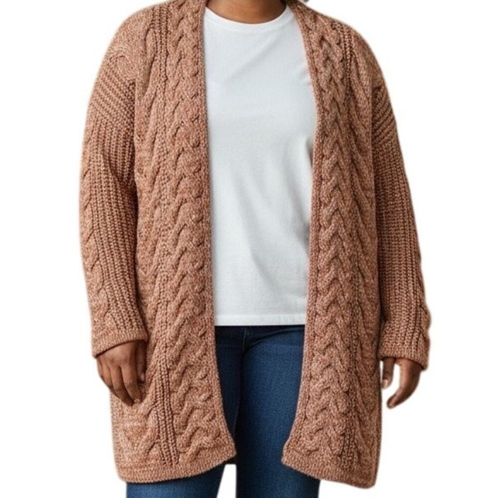 Nine West Coral White Sweater NWT Womens XXL